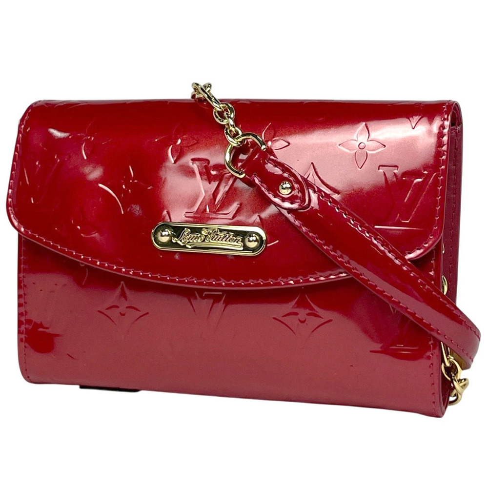 Louis Vuitton Belle Air Shoulder Bag Monogram Vernis Pomme d Amour